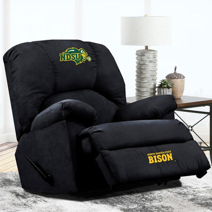 Wave7 - North Dakota State University GM Microfiber Recliner, Black - 3040NDS1 view 2