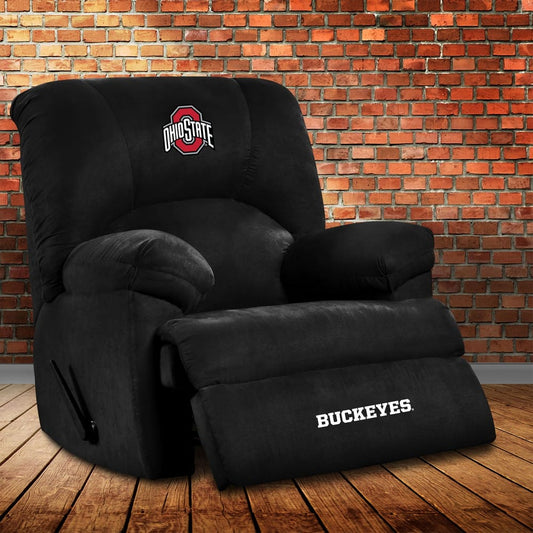 Wave7 - Ohio State University GM Microfiber Recliner, Black - 3041OSU1 view 2
