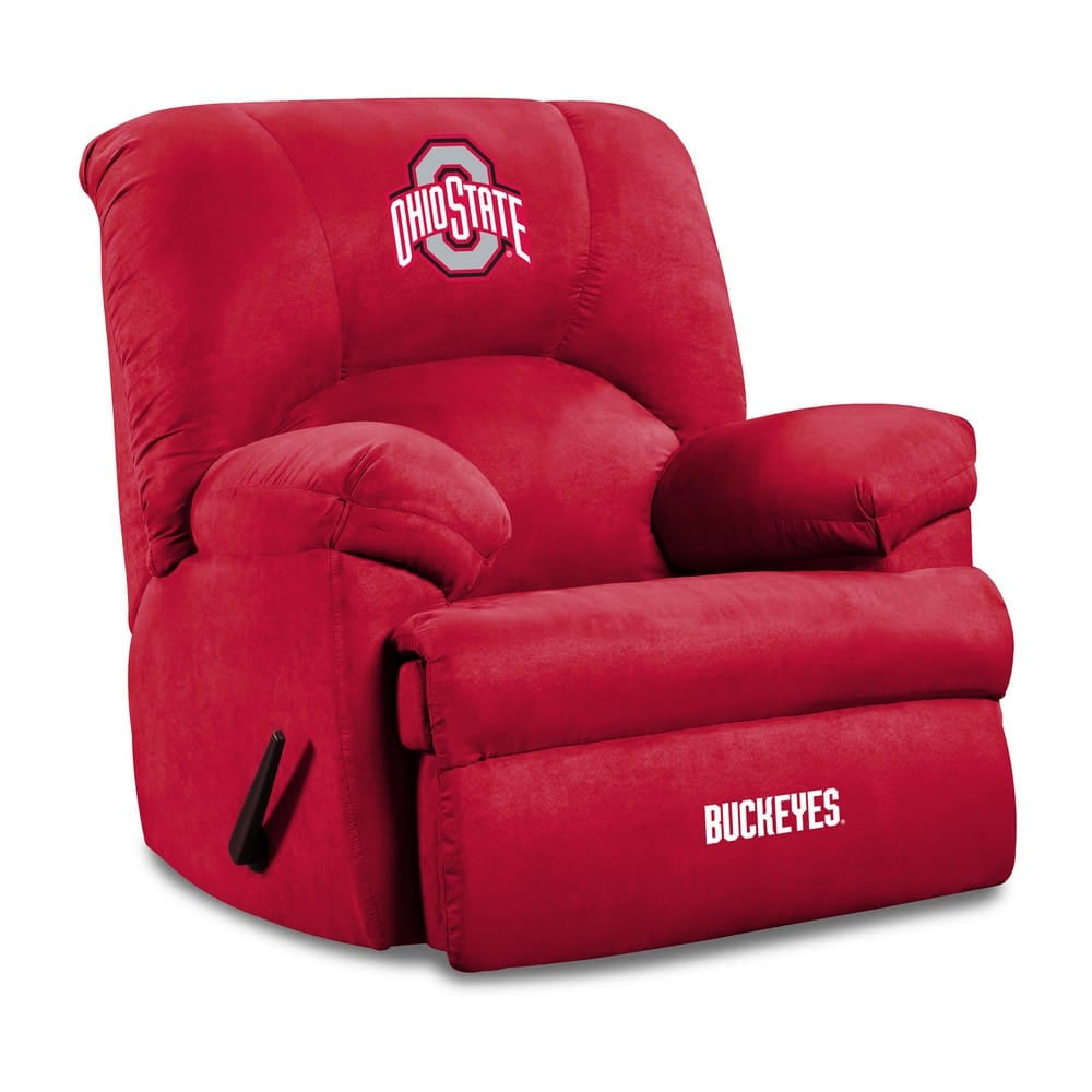 Wave7 - Ohio State University GM Microfiber Recliner, Red - 3040OSU1 view 1