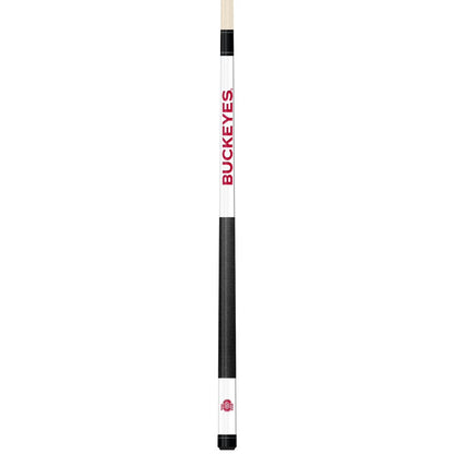 Wave7 - Ohio State University White Laser Etched Cue - 1050OSU1 view 1