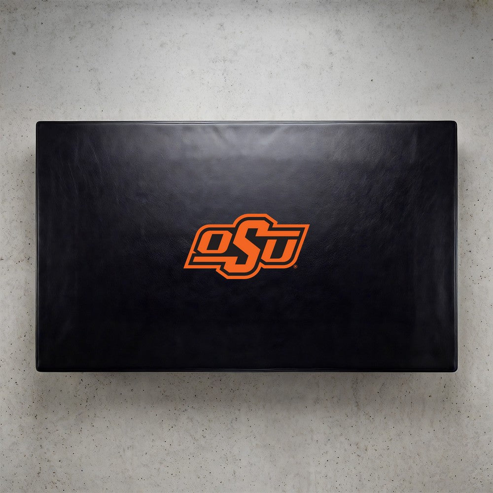 Wave7 - Oklahoma State University 7 Ft Custom Pool Table Cover  - 1080OKS1 view 2