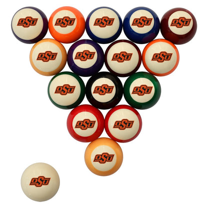 Wave7 - Oklahoma State University Billiard Ball Set - 1010OKS1 view 1