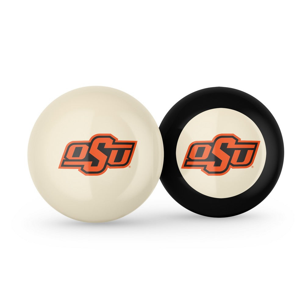 Wave7 - Oklahoma State University Cue Ball & 8 Ball Combo - 1040OKS1 view 1
