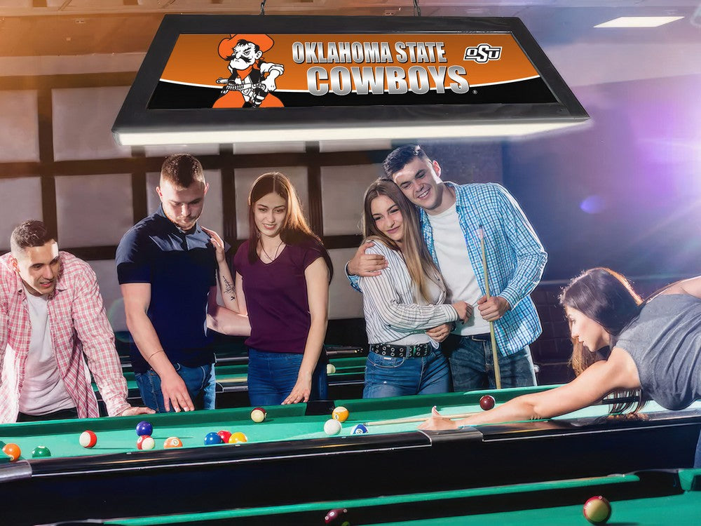 Wave7 - Oklahoma State University Spirit Game Table Lamp - 2010OKS1 view 2
