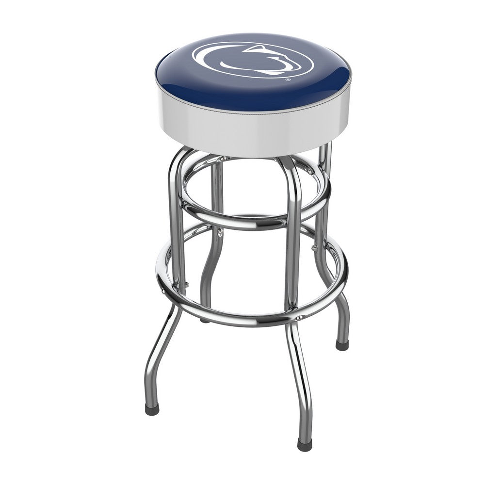Wave7 - Penn State University Chrome Bar Stool - 4020PSU1 view 1