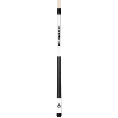 Wave7 - Purdue University White Laser Etched Cue - 1050PUR1 view 1
