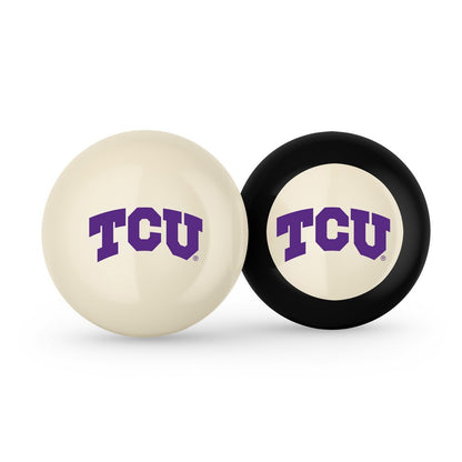 Wave7 - Texas Christian University Cue Ball & 8 Ball Combo - 1040TCU1 view 1