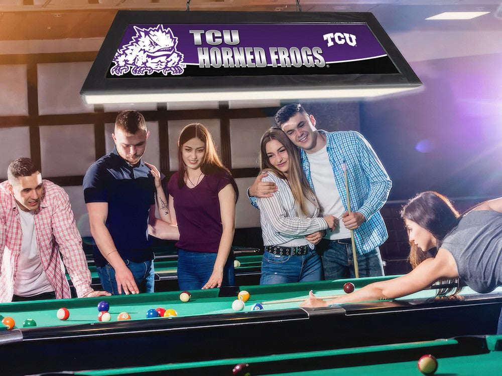 Wave7 - Texas Christian University Spirit Game Table Lamp - 2010TCU1 view 2