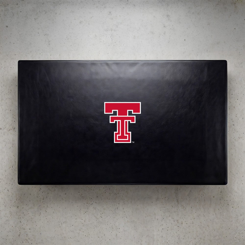 Wave7 - Texas Tech 7 Ft Custom Pool Table Cover   - 1080TXT1 view 2