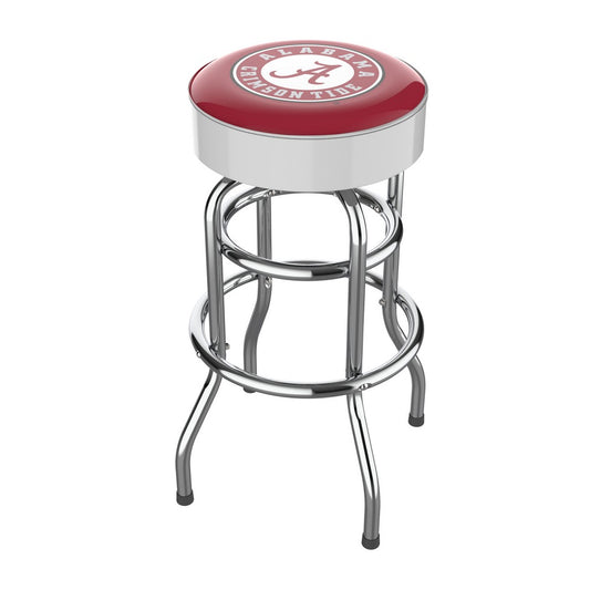 Wave7 - University of Alabama Chrome Bar Stool - 4020ALA1 view 1