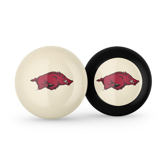 Wave7 - University of Arkansas Cue Ball & 8 Ball Combo - 1040ARK1 view 1