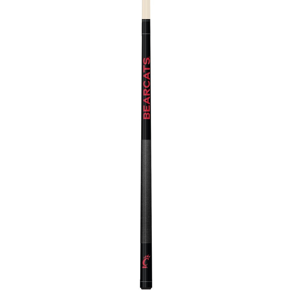 Wave7 - University of Cincinnati Colored Laser Etched Cue - 1060CIN1 view 1