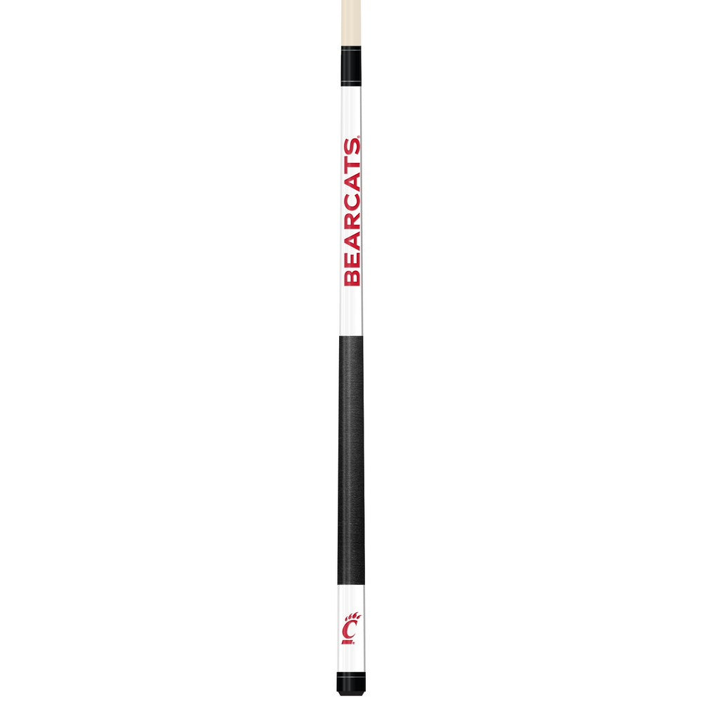 Wave7 - University of Cincinnati White Laser Etched Cue - 1050CIN1 view 1