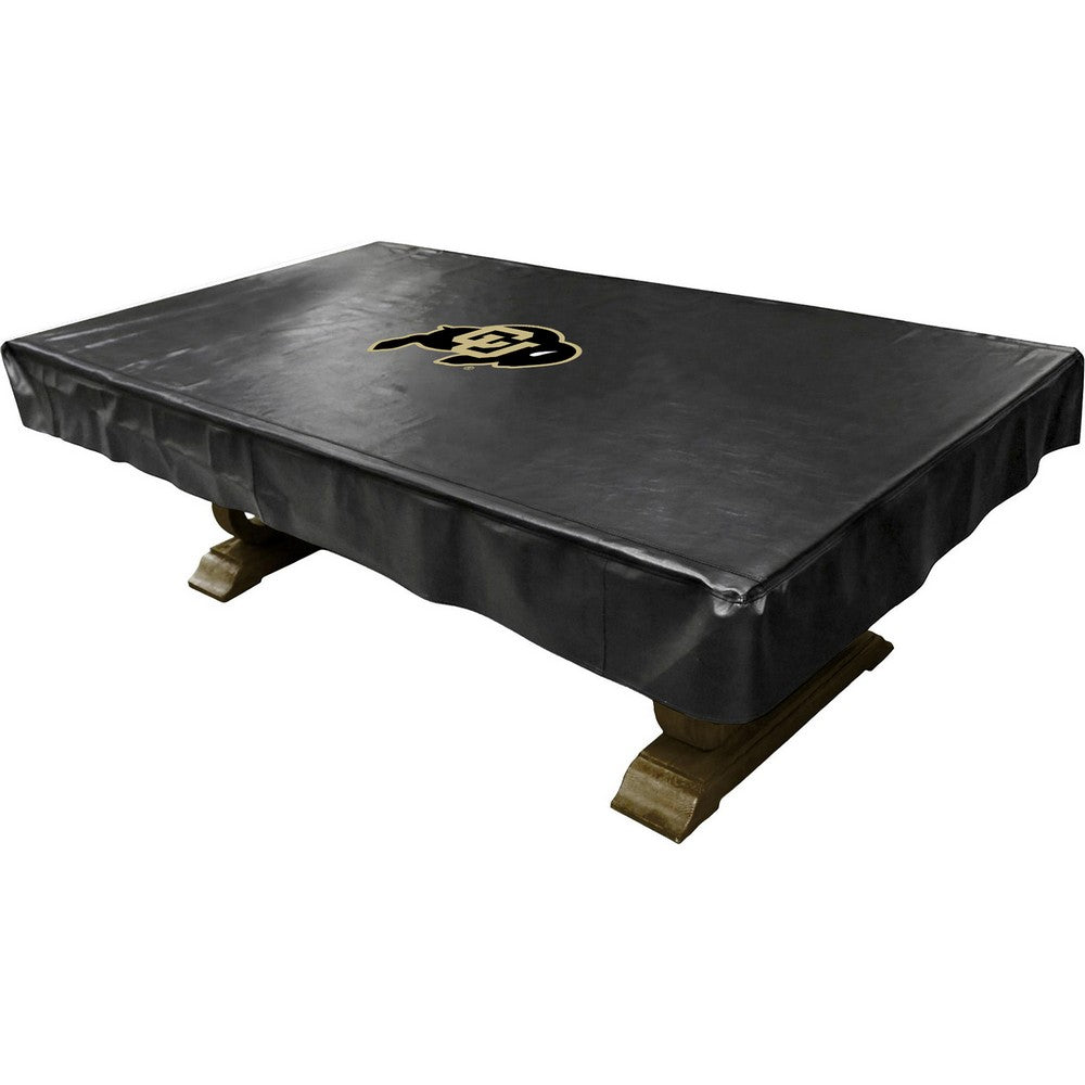 Wave7 - University of Colorado 8 Ft Custom Pool Table Cover  - 1090COL1 view 1