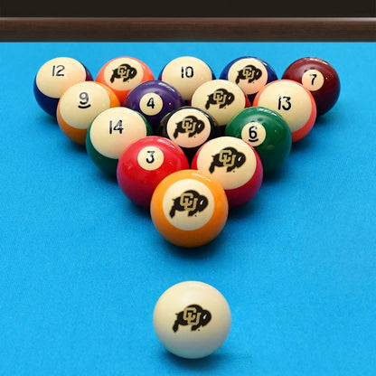 Wave7 - University of Colorado Billiard Ball Set - 1010COL1 view 2