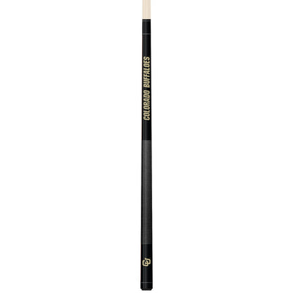 Wave7 - University of Colorado Colored Laser Etched Cue - 1060COL1 view 1