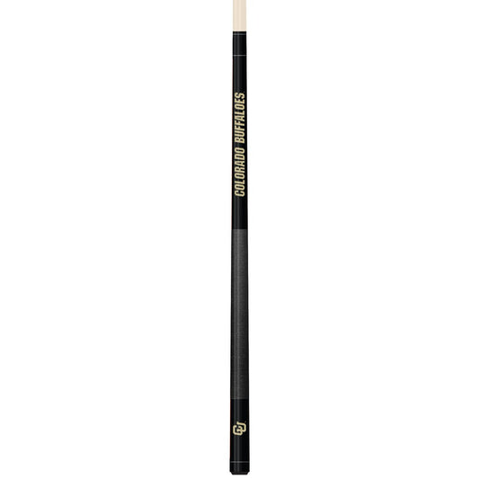 Wave7 - University of Colorado Colored Laser Etched Cue - 1060COL1 view 1