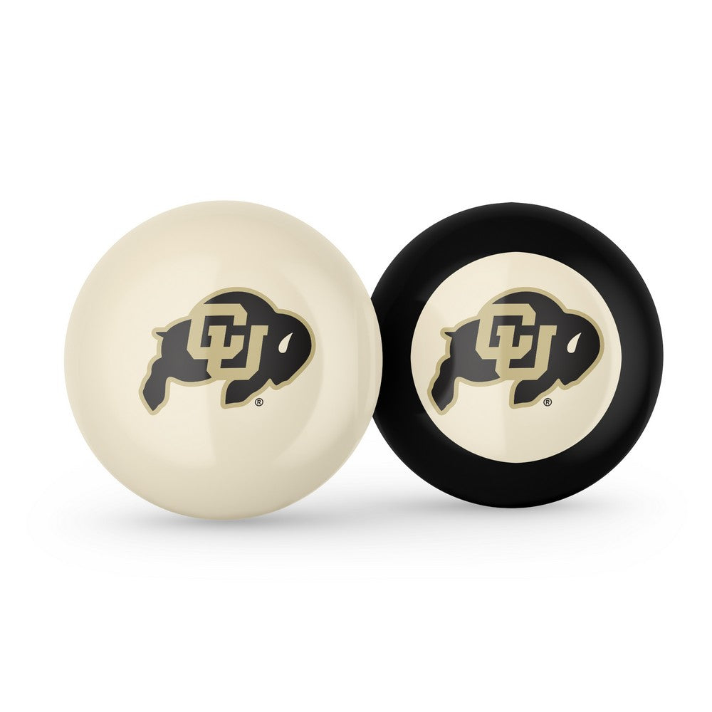 Wave7 - University of Colorado Cue Ball & 8 Ball Combo - 1040COL1 view 1