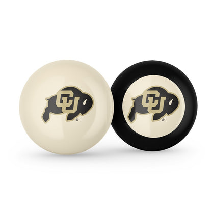 Wave7 - University of Colorado Cue Ball & 8 Ball Combo - 1040COL1 view 1