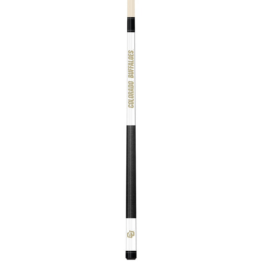 Wave7 - University of Colorado White Laser Etched Cue - 1050COL1 view 1