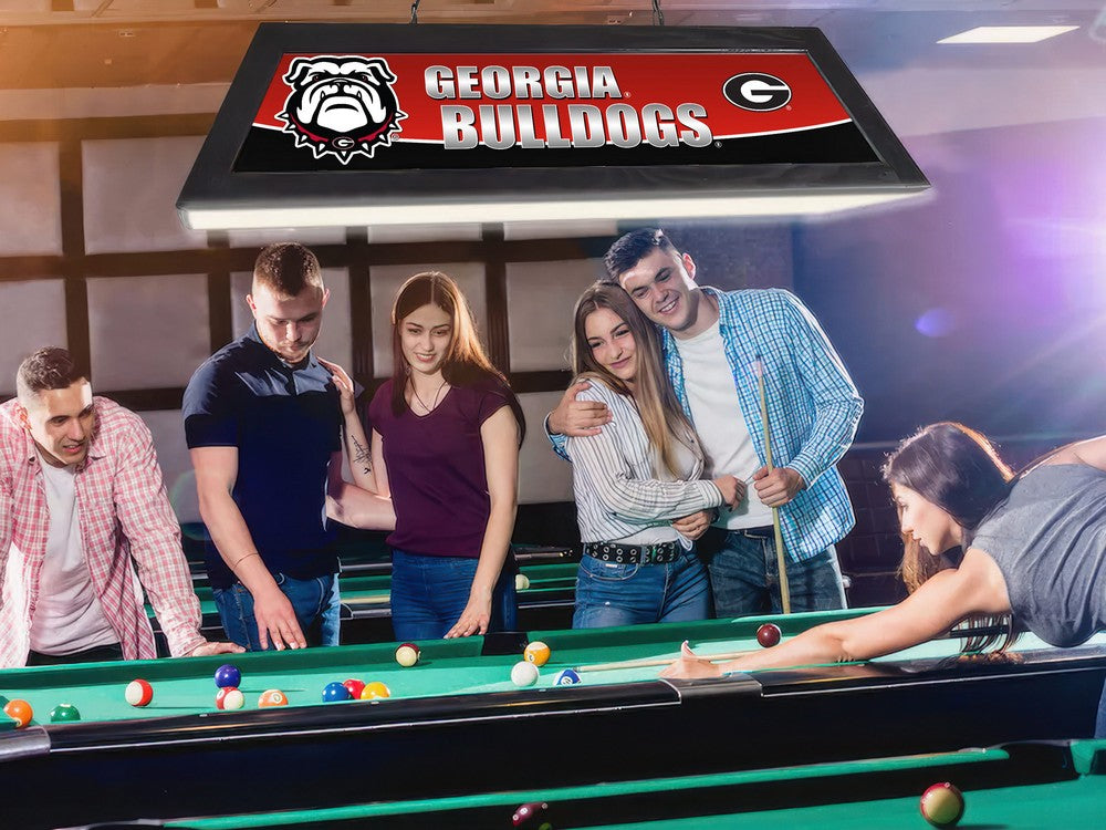 Wave7 - University of Georgia Spirit Game Table Lamp - 2010UGA1 view 2