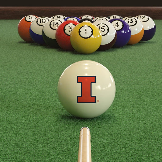 Wave7 - University of Illinois Cue Ball - 1020ILL1 view 2