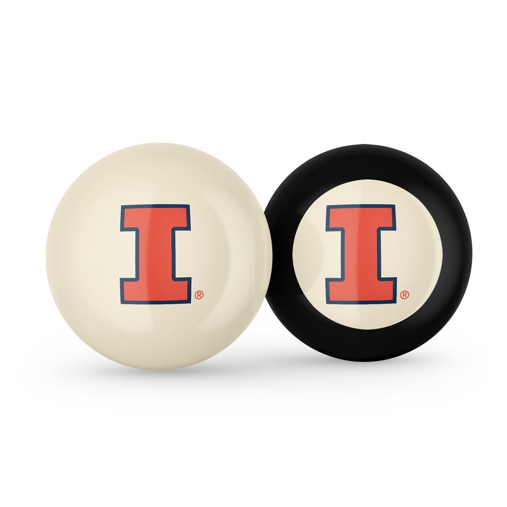 Wave7 - University of Illinois Cue Ball & 8 Ball Combo - 1040ILL1 view 1