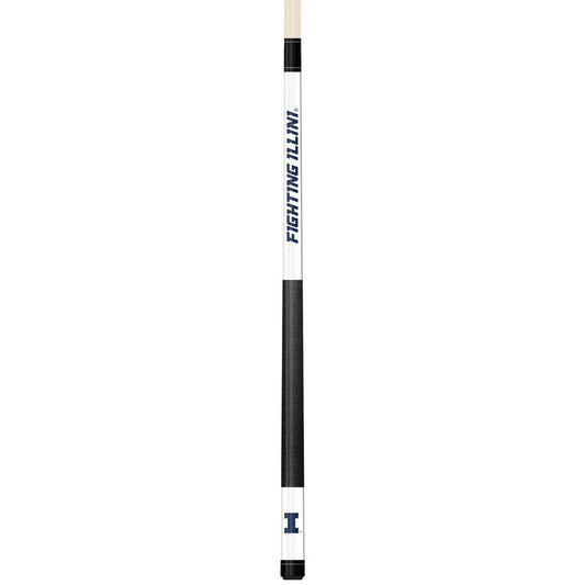 Wave7 - University of Illinois White Laser Etched Cue - 1050ILL1 view 1