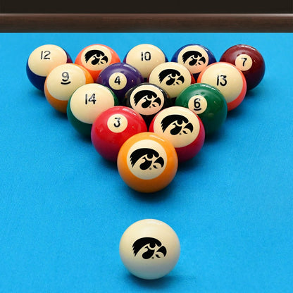 Wave7 - University of Iowa Billiard Ball Set - 1010UIA1 view 2