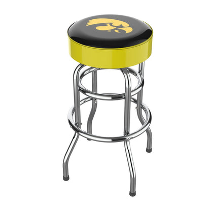 Wave7 - University of Iowa Chrome Bar Stool - 4020UIA1 view 1