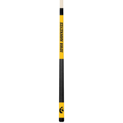Wave7 - University of Iowa Colored Laser Etched Cue - 1060UIA1 view 1