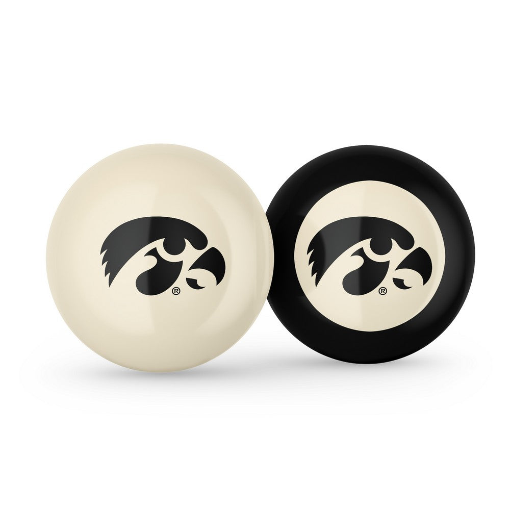Wave7 - University of Iowa Cue Ball & 8 Ball Combo - 1040UIA1 view 1