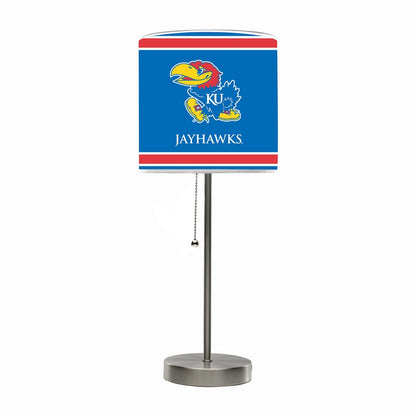Wave7 - University of Kansas Chrome Lamp with USB Port - 2020KAN1 view 1