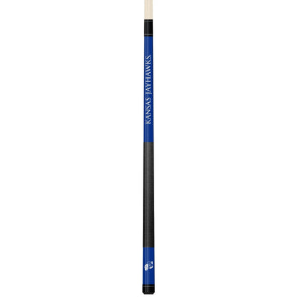 Wave7 - University of Kansas Colored Laser Etched Cue - 1060KAN1 view 1