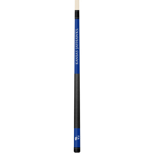 Wave7 - University of Kansas Colored Laser Etched Cue - 1060KAN1 view 1