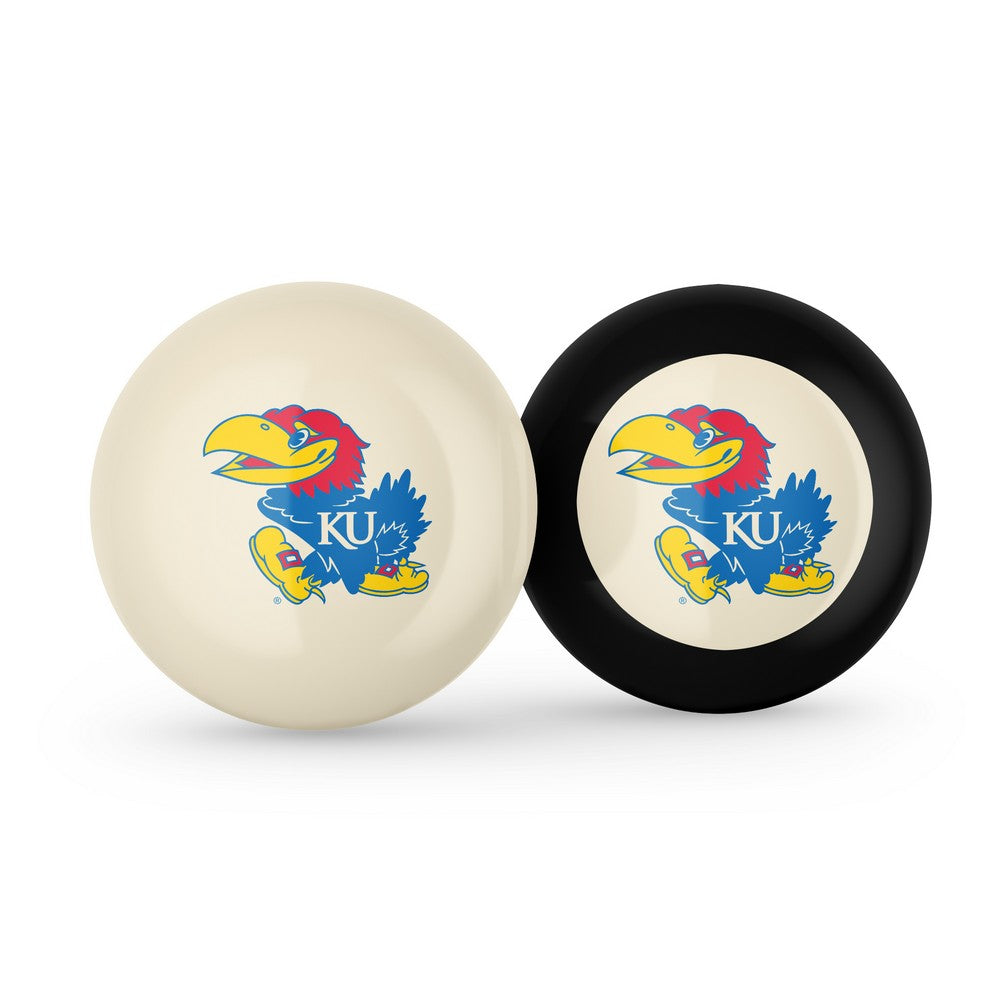 Wave7 - University of Kansas Cue Ball & 8 Ball Combo - 1040KAN1 view 1
