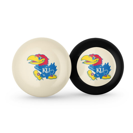 Wave7 - University of Kansas Cue Ball & 8 Ball Combo - 1040KAN1 view 1