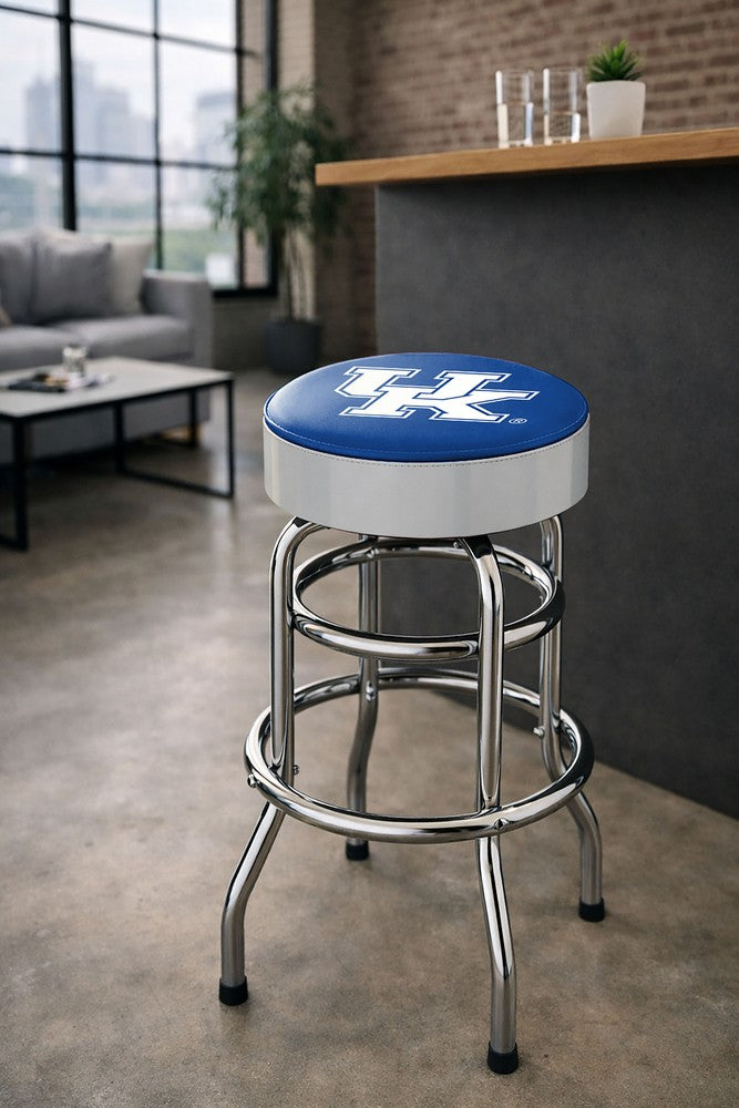 Wave7 - University of Kentucky Chrome Bar Stool - 4020UKY1 view 3