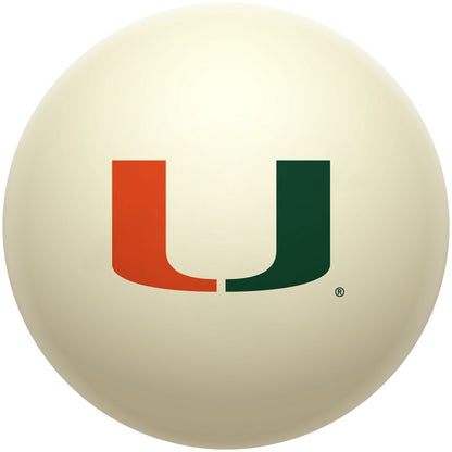 Wave7 - University of Miami Cue Ball - 1020MIA1 view 1