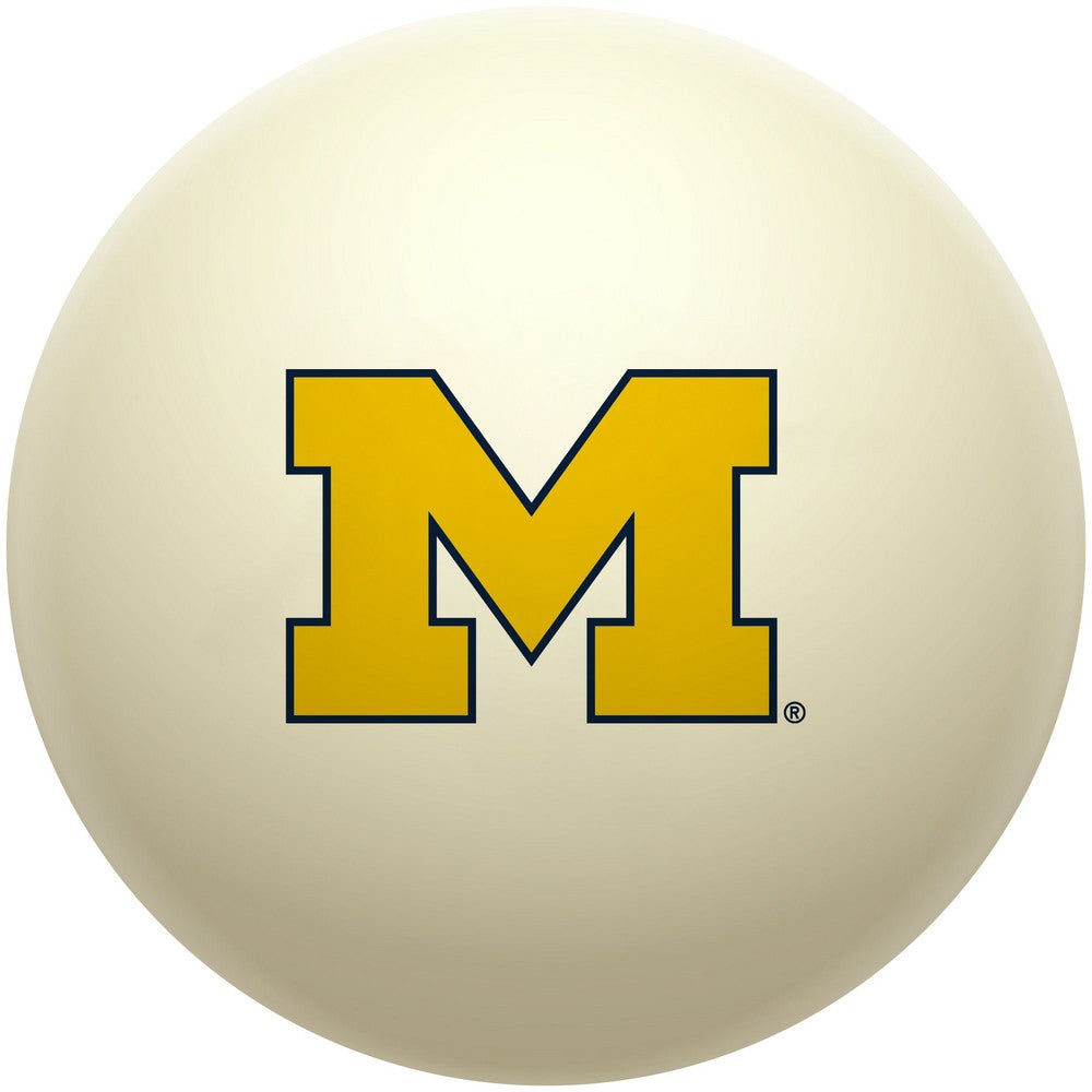 Wave7 - University of Michigan Cue Ball - 1020UMI1 view 1