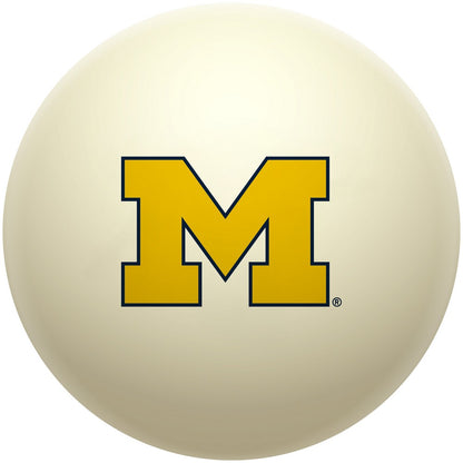 Wave7 - University of Michigan Cue Ball - 1020UMI1 view 1