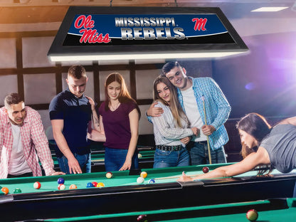 Wave7 - University of Mississippi Spirit Game Table Lamp - 2010UMS1 view 2