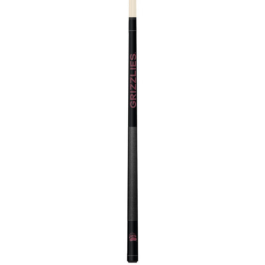 Wave7 - University of Montana Colored Laser Etched Cue - 1060UMT1 view 1