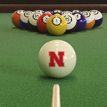 Wave7 - University of Nebraska Cue Ball - 1020NEB1 view 2