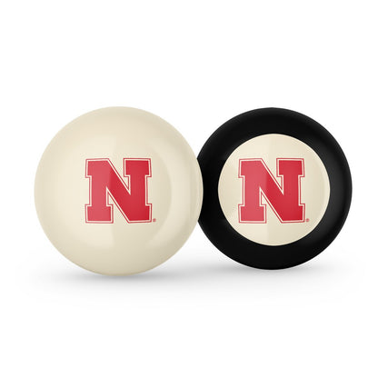 Wave7 - University of Nebraska Cue Ball & 8 Ball Combo - 1040NEB1 view 1