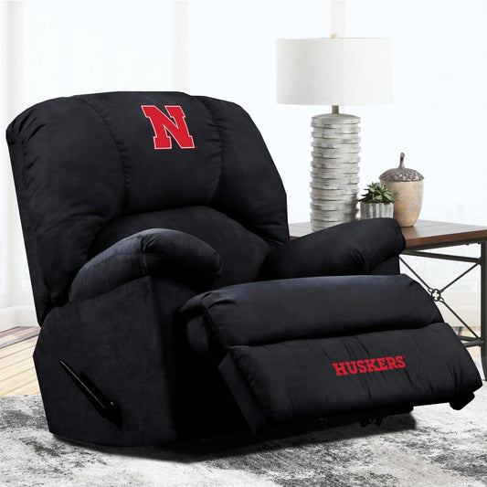 Wave7 - University of Nebraska GM Microfiber Recliner, Black - 3040NEB1 view 2