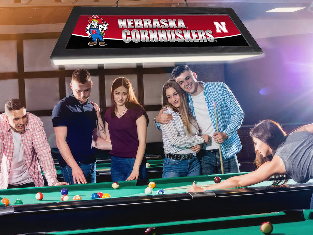 Wave7 - University of Nebraska Spirit Game Table Lamp - 2010NEB1 view 2