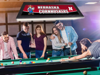 Wave7 - University of Nebraska Spirit Game Table Lamp - 2010NEB1 view 2