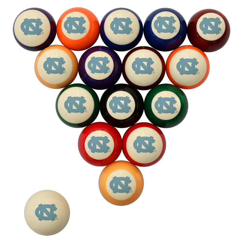 Wave7 - University of North Carolina Billiard Ball Set - 1010UNC1 view 1
