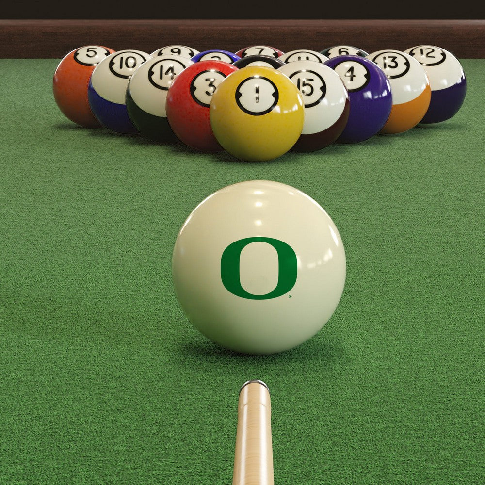 Wave7 - University of Oregon Cue Ball - 1020ORE1 view 2